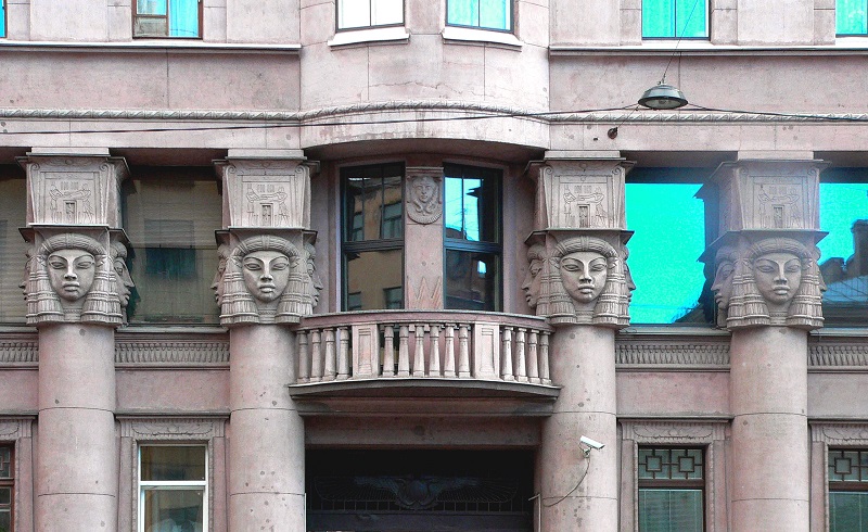 Das Ägyptische Haus in St. Petersburg