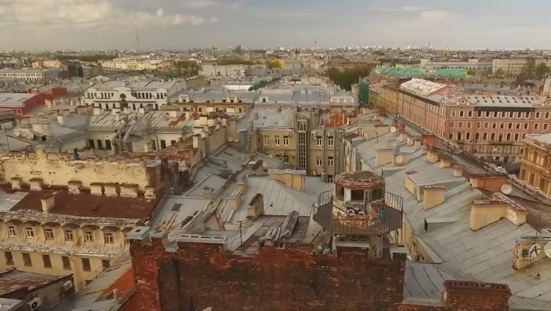 St. Petersburg: Luftschutztürme als Aussichtspunkte